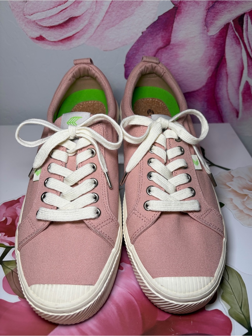 Caricuma Low Cap Rose Sneaker